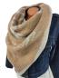 Preview: Damen Schal Winter Zipfel Tuch kuschelweich warm Made in Italy camel 3